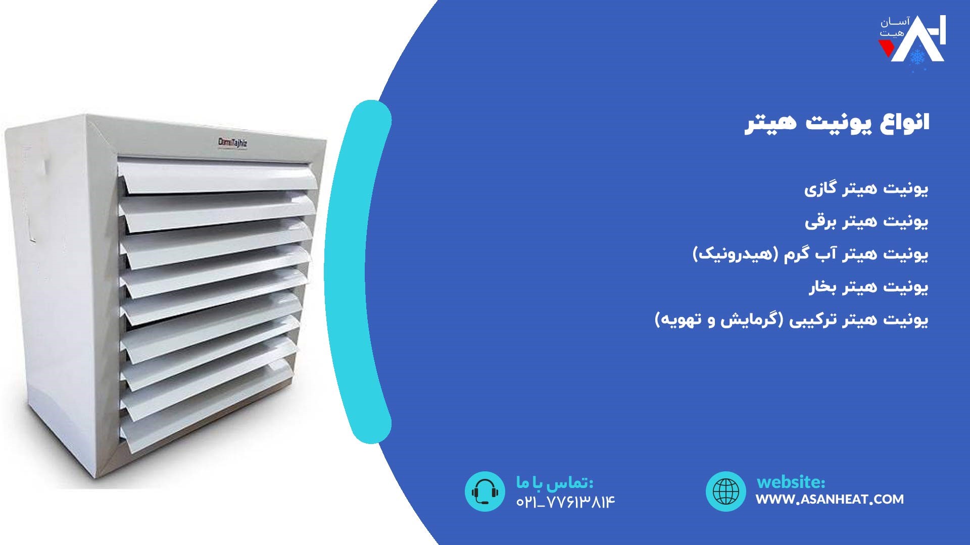 انواع یونیت هیت